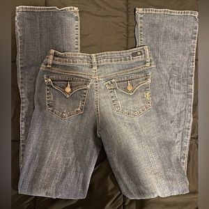 vintage y2k jessica simpson low rise jeans